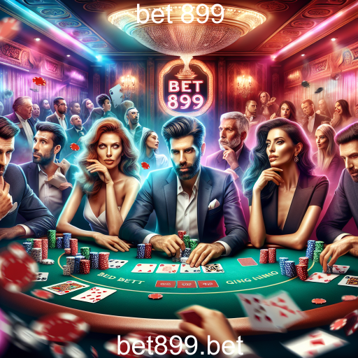 A Magia do Poker: Estratégias e Emoções no Bet 899